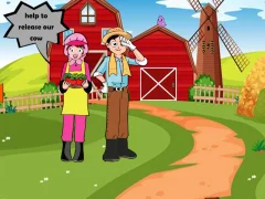 Logħba Assist The Farm Couple onlajn