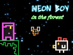 Logħba Neon Boy in the forest onlajn