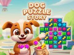 Logħba Dog Puzzle Story onlajn