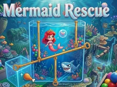 Logħba Mermaid Rescue onlajn