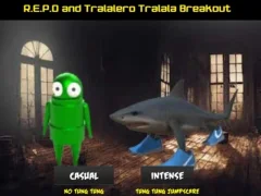 Logħba R.E.P.O and Tralalero Tralala Breakout onlajn