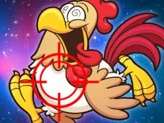 Logħba Frenzy Chicken Shooter 3D onlajn