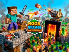 Logħba Noob Village Tower Defense onlajn