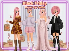 Logħba Black Friday Dress Up Selfie onlajn