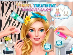 Logħba Pimple Treatment Makeover Salon onlajn