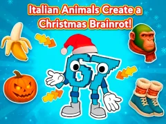 Logħba Italian Animals Create a Christmas Brainrot! onlajn