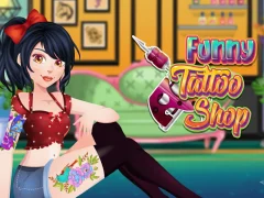 Logħba Funny Tattoo Shop onlajn