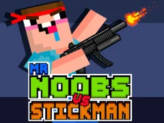 Logħba Mr Noobs vs Stickman onlajn