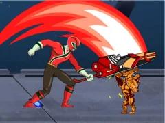 Logħba Power Rangers Space war onlajn