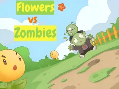 Logħba Flowers vs Zombies onlajn