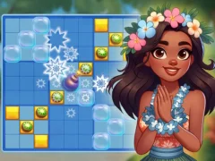 Logħba Block Puzzle Tropical Story onlajn