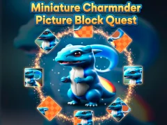Logħba Miniature Charmander Picture Block Quest onlajn