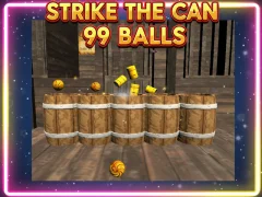 Logħba Strike The Can 99 balls onlajn