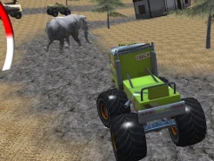 Logħba Monster Truck Turbo Racing onlajn