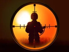 Logħba Sniper King 2D The Dark City onlajn