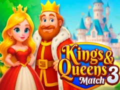 Logħba Kings and Queens Match 3 onlajn