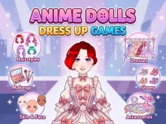 Logħba Anime Dolls Dress Up Games onlajn