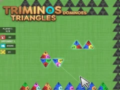 Logħba Triminos Dominoes Triangles onlajn