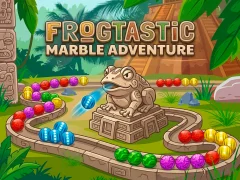 Logħba Frogtastic Marble Adventure onlajn