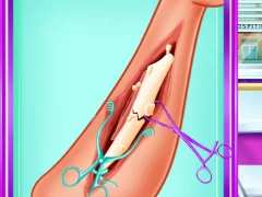 Logħba Ladybug Leg Surgery onlajn