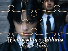 Logħba Wednesday Addams Jigsaw Puzzle onlajn