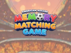 Logħba American Soccer Memory Matching Game onlajn