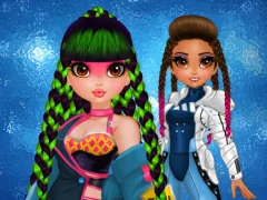 Logħba Cyberpunk Hairstyle 2200 onlajn