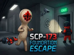Logħba SCP 173 Escape onlajn