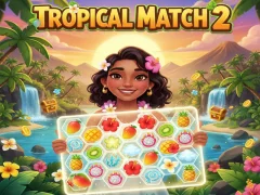 Logħba Tropical Match 2 onlajn