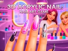 Logħba 3D Acrylic Nail: Nail Art Game onlajn