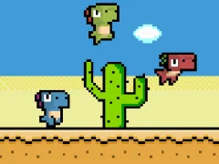 Logħba Pixel Dino Run onlajn
