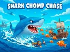Logħba Shark Chomp Chase onlajn