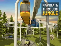 Logħba Elevated Train Driving Simulator Sky Tram Driver onlajn