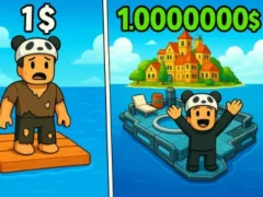 Logħba Roblox: Raft Tycoon onlajn