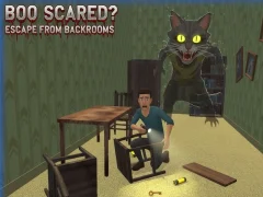 Logħba Boo Scared? Escape from Backrooms onlajn
