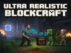 Logħba Ultra Realistic BlockCraft onlajn
