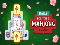 Logħba Daily Solitaire Mahjong Classic onlajn