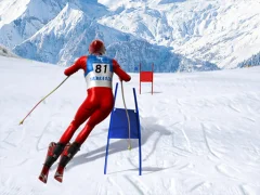 Logħba Slalom Ski Simulator onlajn