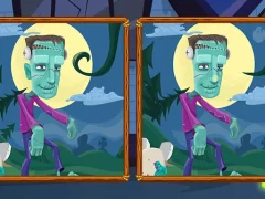 Logħba Halloween Find the Differences onlajn