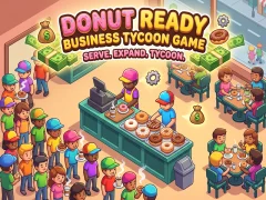 Logħba Donut Ready Business Tycoon Game onlajn