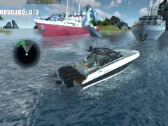 Logħba American Boat Rescue Simulator onlajn
