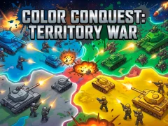 Logħba Color Conquest: Territory War onlajn