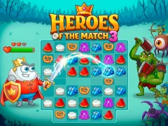Logħba Heroes of the match 3 onlajn