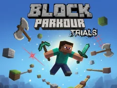 Logħba Block Parkour Trials onlajn