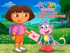 Logħba Dora The explorer Dora & The Lost Valentine onlajn