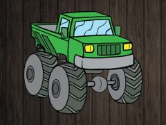 Logħba Monster Truck Jigsaw onlajn
