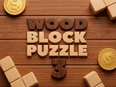 Logħba Wood Block Puzzle 3 onlajn