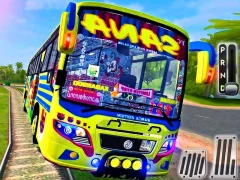Logħba Indian Uphill Bus Simulator onlajn