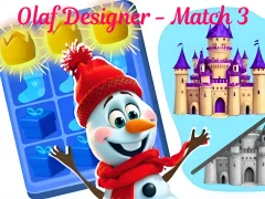 Logħba Olaf Designer - Match 3 onlajn