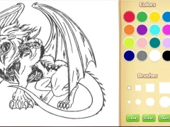 Logħba Dragon Chimera Coloring Book onlajn